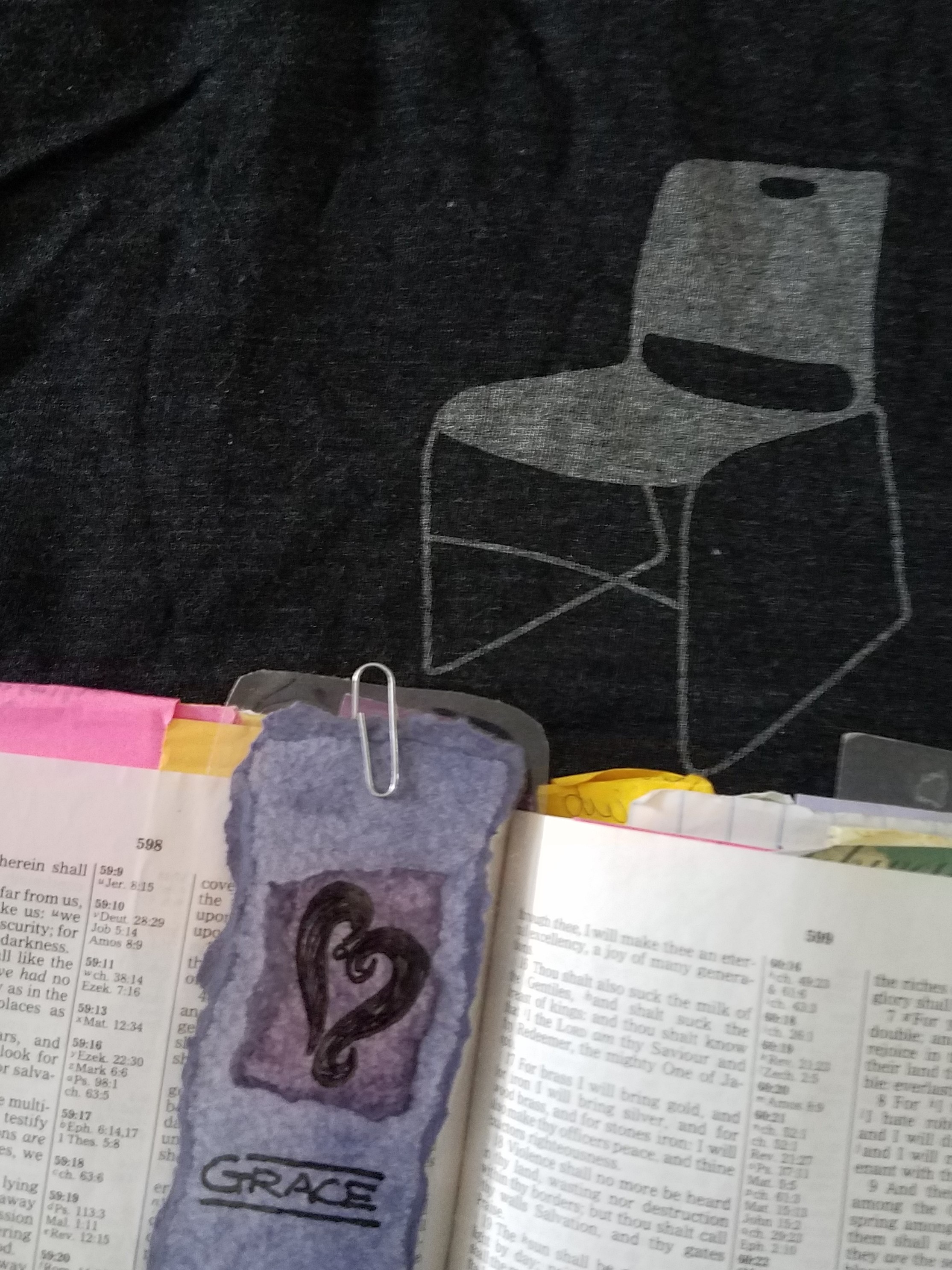 word weavers chair pic and my bible cropped