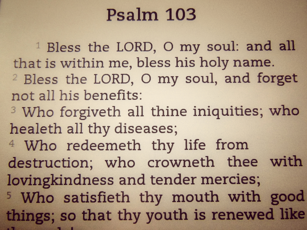 Gracefully Truthful-Psalm 103